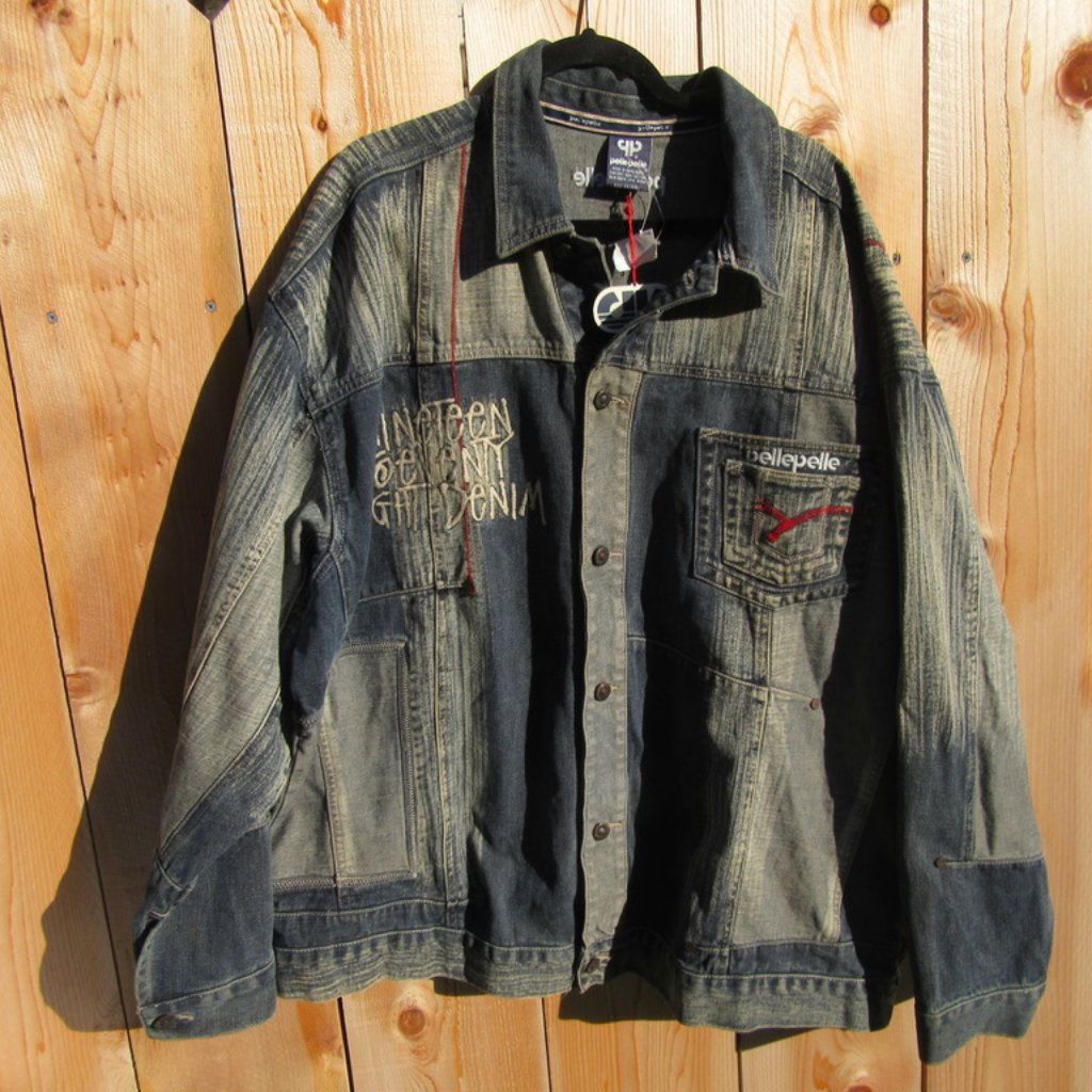 Vintage Brand New Pelle Pelle Nineteen Seventy Eight 1978 Denim Jacket Size Xxl